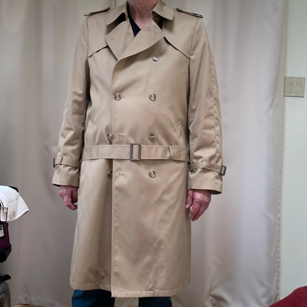 Men’s Stormport Trench Coat 42L with zip out Liner